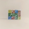 Colorful Rubik's Cube metal keychain creative stress-relieving and educational pendant, small and portable Specification image